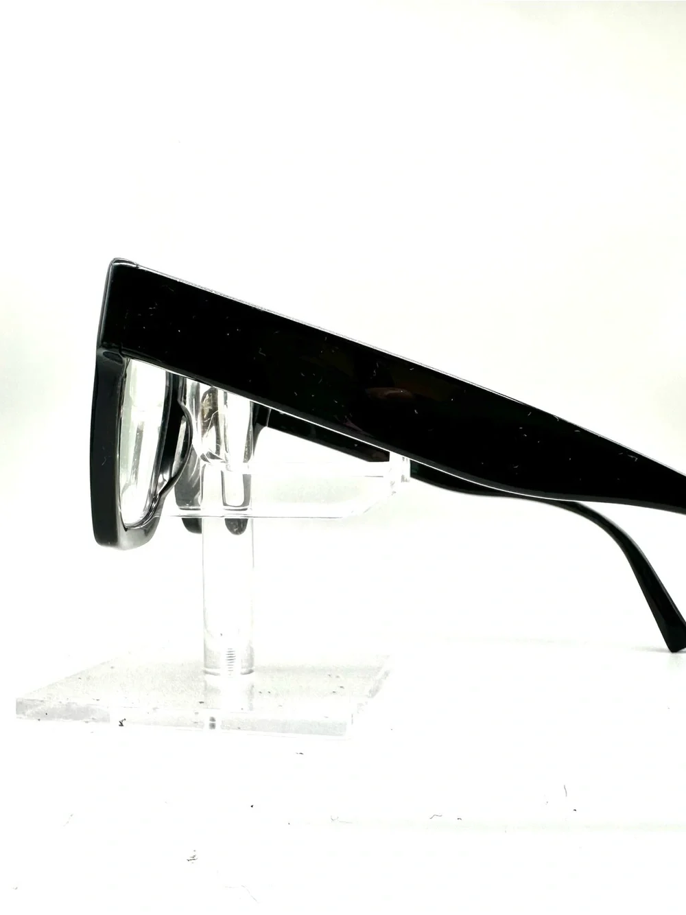 Warby Parker Sonia W 100 Jet Black Square Eyeglasses Frames 50-22-145 Womens